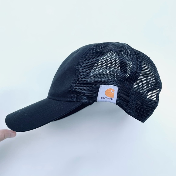Carhartt Other - Carhartt Rugged Flex Black Hat With Mesh Back LNWOT